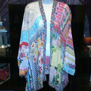 JOHNNY WAS POWER SCARF KIMONO